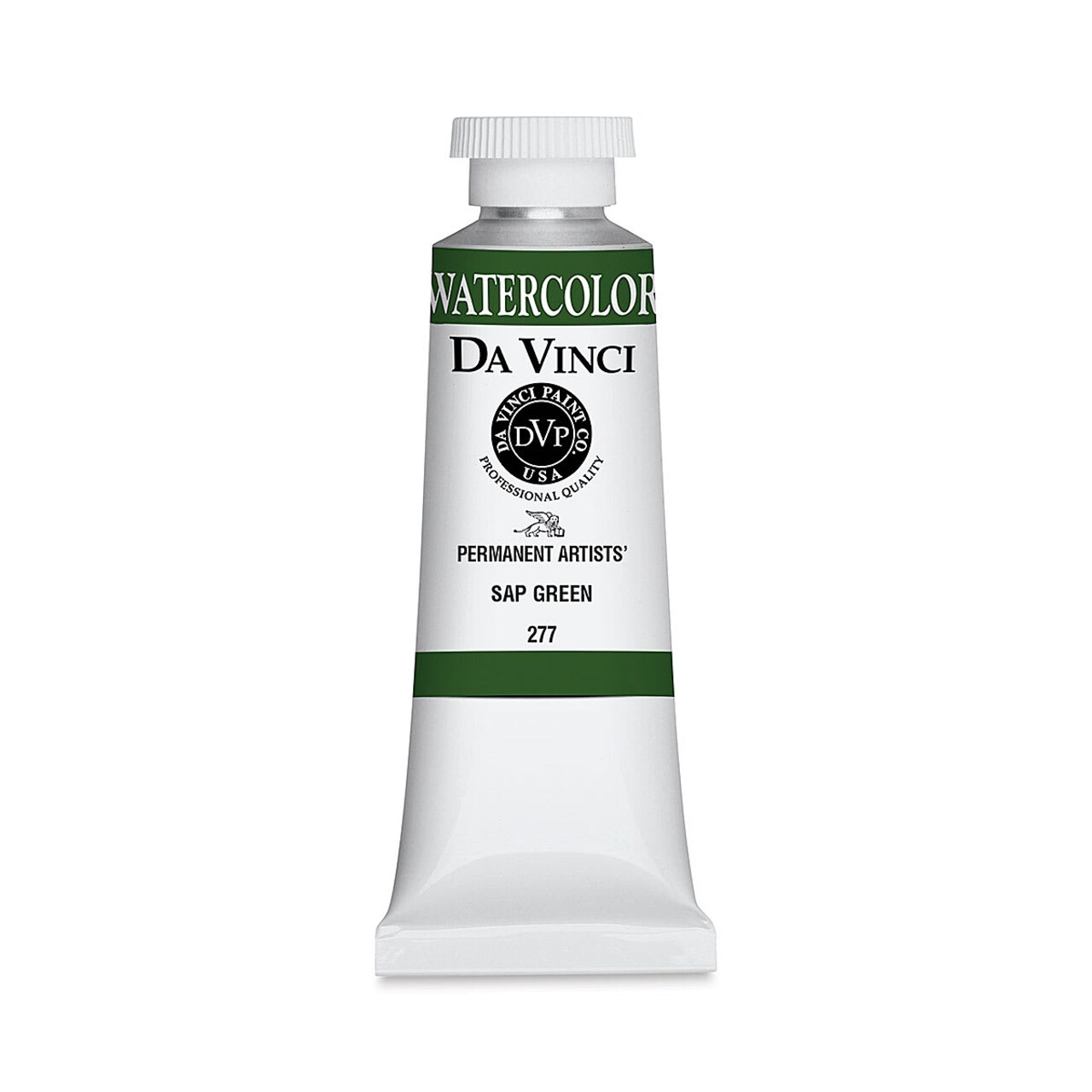 Da Vinci Artists' Permanent Watercolor - Sap Green, 37 ml tube